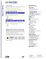 Preview for 48 page of LCN 4110 Series Peel-N-Stick Product Manual