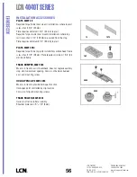 Preview for 56 page of LCN 4110 Series Peel-N-Stick Product Manual