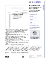 Preview for 59 page of LCN 4110 Series Peel-N-Stick Product Manual