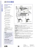 Preview for 60 page of LCN 4110 Series Peel-N-Stick Product Manual