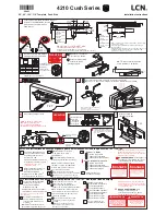 LCN 4210 Cush Series Installation Instructions preview