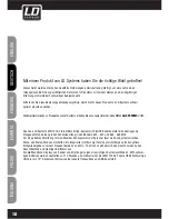 Preview for 18 page of LD LDHP550E User Manual