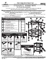 LDI Spaces SAFCO 8932 Assembly Instructions preview