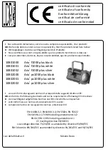 Preview for 19 page of LDR 10801000 Operating Instructions Manual