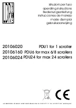 LDR 20106020 PDU1 Operating Instructions Manual preview