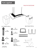 Preview for 5 page of Le Cappe ISLAND MOUNT HOODS Instructions Manual And User Manual