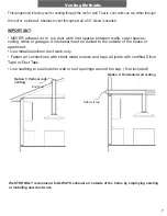 Preview for 8 page of Le Cappe ISLAND MOUNT HOODS Instructions Manual And User Manual