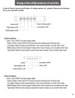 Preview for 14 page of Le Cappe ISLAND MOUNT HOODS Instructions Manual And User Manual