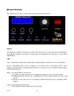 Preview for 8 page of Le Maitre G300-Smart Operating Manual