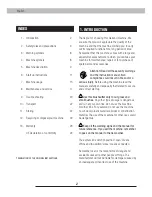 Preview for 2 page of Lea LE 25254-D Instruction Manual