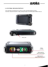 Preview for 8 page of Leader Cam R90 User Manual