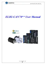 Leadshine ELD2-CAN70 Series User Manual preview