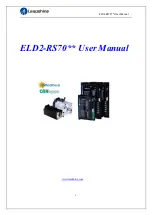 Leadshine ELD2-RS70 Series User Manual preview