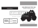 Lean Cars HC-8988 Installation And Operation Instruction Manual preview