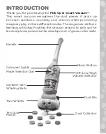 Preview for 2 page of LeapFrog Pick Up & Count Vacuum Parents' Manual