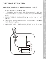 Preview for 4 page of LeapFrog Pick Up & Count Vacuum Parents' Manual