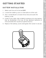 Preview for 4 page of LeapFrog Rainbow Lights Ladybird Parents' Manual