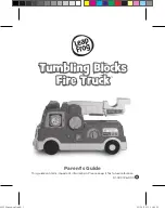 LeapFrog Tumbling Blocks Fire Truck Parents' Manual preview