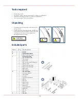 Preview for 2 page of LEAX 1.2m Antenna Installation Instruction