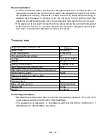 Preview for 11 page of Lec L50262W User Manual