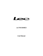 Lec TF55153S Owner'S Manual preview