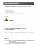 Preview for 5 page of Lec TL60175A User Manual