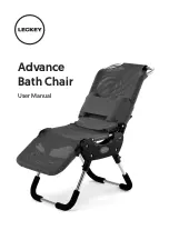 Leckey Advance Bath Chair User Manual preview