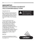 Preview for 60 page of Leckey Mygo+ User Manual