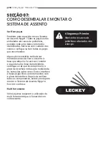 Preview for 216 page of Leckey Mygo+ User Manual