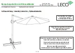 Preview for 21 page of leco 47 20404 114 Assembly Instructions Manual