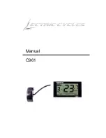 Lectric Cycles Bafang C961 Instruction Manual preview