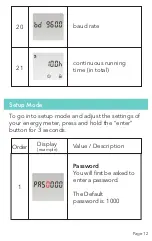 Preview for 13 page of Lectron Eastron SDM230M-DI User Manual