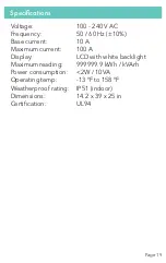 Preview for 20 page of Lectron Eastron SDM230M-DI User Manual