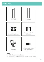 Preview for 2 page of Lectron Pedestal for V-BOX EV Charging Station User Manual