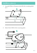 Preview for 3 page of Lectron Pedestal for V-BOX EV Charging Station User Manual