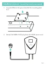 Preview for 7 page of Lectron Pedestal for V-BOX EV Charging Station User Manual