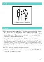 Preview for 2 page of Lectron Portable Level 1 Charger 16A User Manual