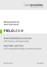 Preview for 3 page of LED2WORK FIELDLED II 5200K-5700K User Instructions