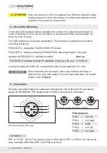 Preview for 12 page of LED2WORK FIELDLED II 5200K-5700K User Instructions