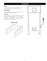 Preview for 7 page of Legacy Stoves SF250 Tribute Installation And Operator'S Manual