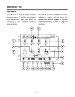 Preview for 2 page of Legacy LXR-2A Manual