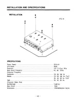 Preview for 11 page of Legacy LXR-2A Manual