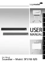 Legamaster SP3700 B User Manual preview