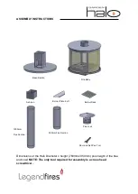 Preview for 4 page of Legendfires Garden Halo User Instruction Manual