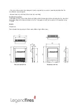 Preview for 3 page of Legendfires Wraith User Operating Instructions Manual