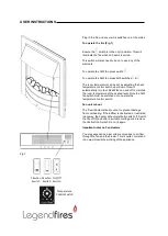 Preview for 5 page of Legendfires Wraith User Operating Instructions Manual