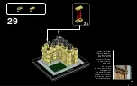 Preview for 35 page of LEGO ARCHITECTURE BIG BEN Building Instructions