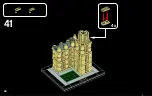 Preview for 44 page of LEGO ARCHITECTURE BIG BEN Building Instructions