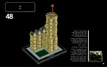 Preview for 51 page of LEGO ARCHITECTURE BIG BEN Building Instructions