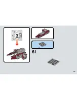 Preview for 45 page of LEGO STAR WARS 75135 Building Instructions